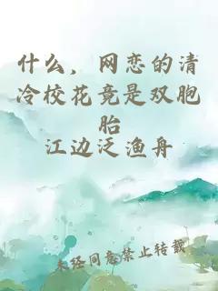 什么，网恋的清冷校花竟是双胞胎
